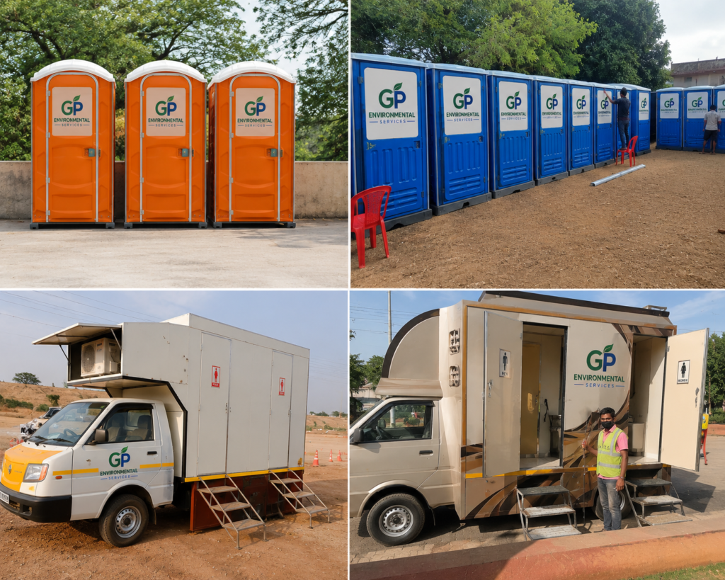 mobile toilet on rent pune
